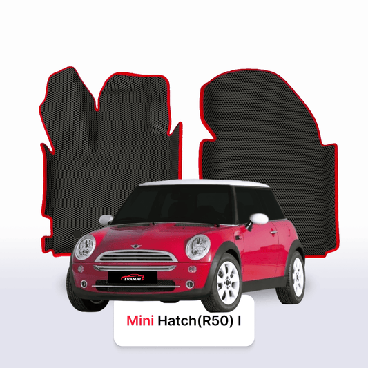 Autokoberce EVAMATS pro Mini Hatch(R50) 1 gen 2000-2006 rok Cooper S HATCHBACK 3dv.