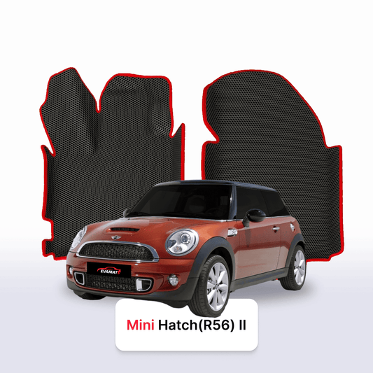 Autokoberce EVAMATS pro Mini Hatch(R56) 2 gen 2006-2013 rok Cooper S HATCHBACK 3dv.