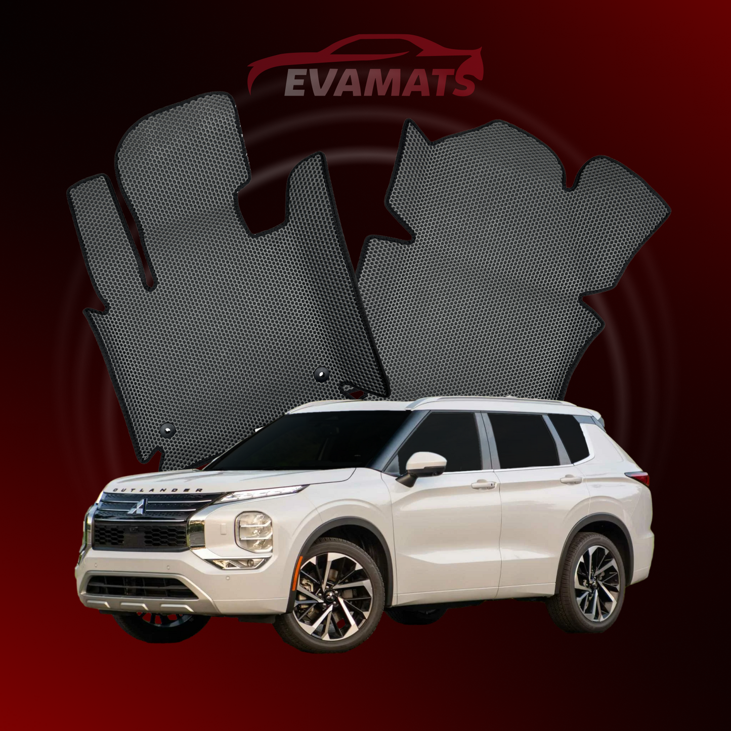 Autokoberce EVAMATS pro SUV Mitsubishi Outlander 4 gen 2021-2025
