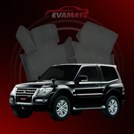 Autokoberce EVAMATS pro Mitsubishi Pajero 4 gen 2006-2023 rok SUV 3dv.