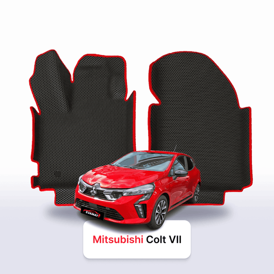 Autokoberce EVAMATS pro Mitsubishi Colt(Z30) 6 gen 2002-2012 rok HATCHBACK 3dv.