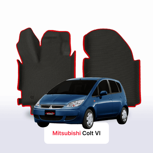Autokoberce EVAMATS pro Mitsubishi Colt(Z30) 6 gen 2002-2012 rok HATCHBACK 5dv.