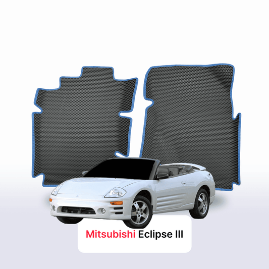 Autokoberce EVAMATS pro Mitsubishi Eclipse 3 gen 1999-2005 rok CABRIO