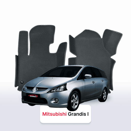 Autokoberce EVAMATS pro Mitsubishi Grandis 1 gen 2003-2011 rok MINIVAN
