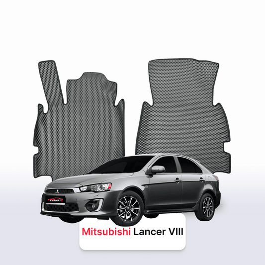 Autokoberce EVAMATS pro Mitsubishi Lancer 10 gen 2007-2017 rok HATCHBACK 5dv.