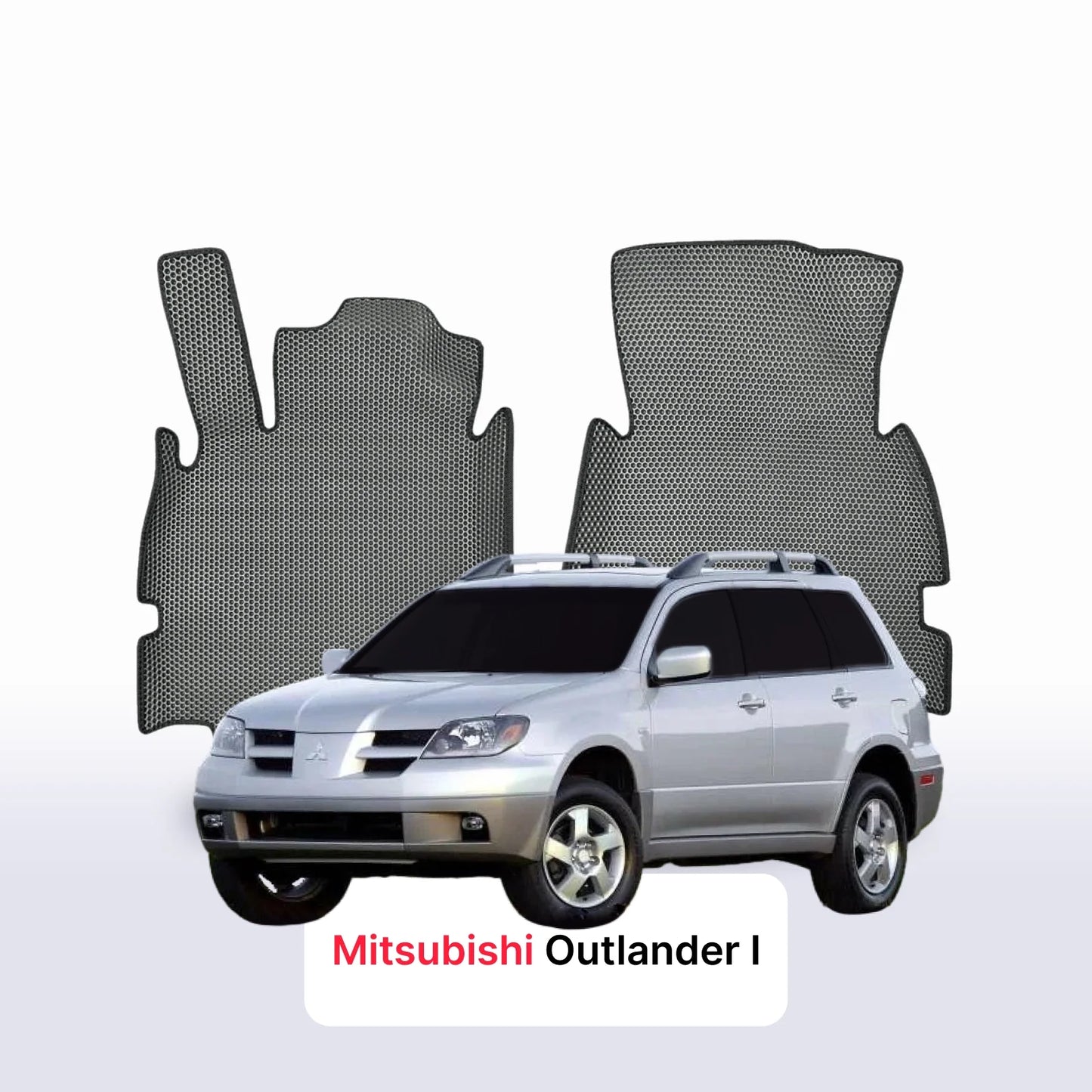 Autokoberce EVAMATS pro SUV Mitsubishi Outlander 1 gen 2002-2009