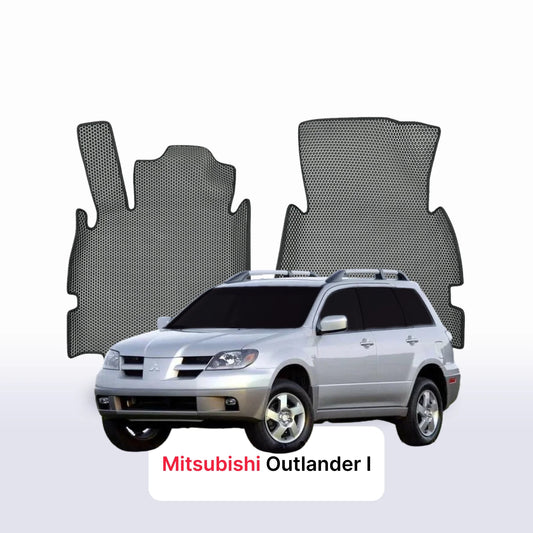 Autokoberce EVAMATS pro SUV Mitsubishi Outlander 1 gen 2002-2009