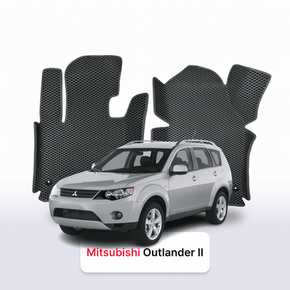 Autokoberce EVA pro Mitsubishi Outlander 2 gen 2005-2013 r. SUV