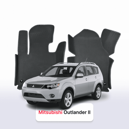 Autokoberce EVAMATS pro SUV Mitsubishi Outlander 2 gen 2005-2013