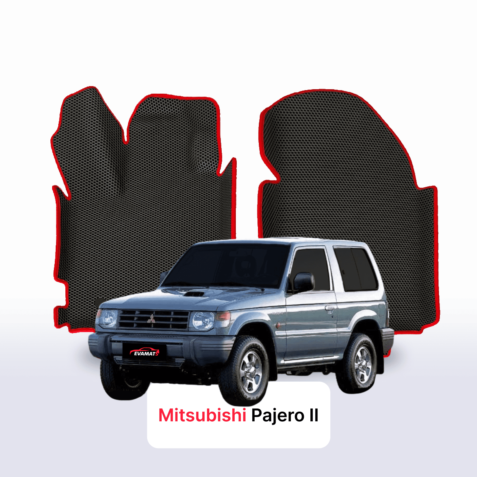 Autokoberce EVA pro Mitsubishi Pajero 2 gen 1991-1999 r. SUV 3 dveře