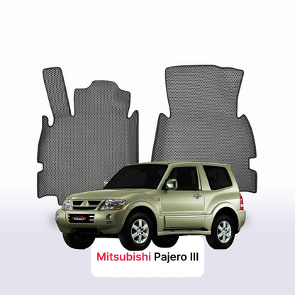 Autokoberce EVA pro Mitsubishi Pajero 3 gen 1999-2006 r. SUV 3 dveře