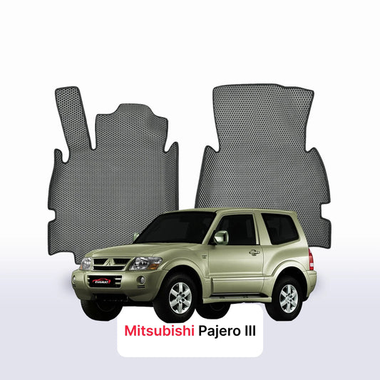 Autokoberce EVAMATS pro Mitsubishi Pajero 3 gen 1999-2006 SUV 3dv.