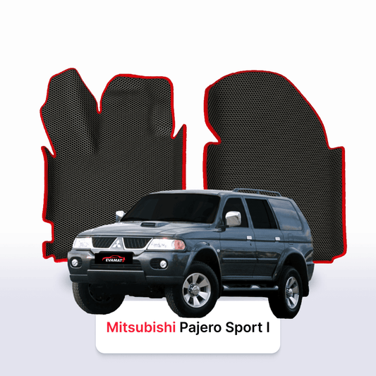 Autokoberce EVAMATS pro SUV Mitsubishi Pajero Sport 1 gen 1998-2009