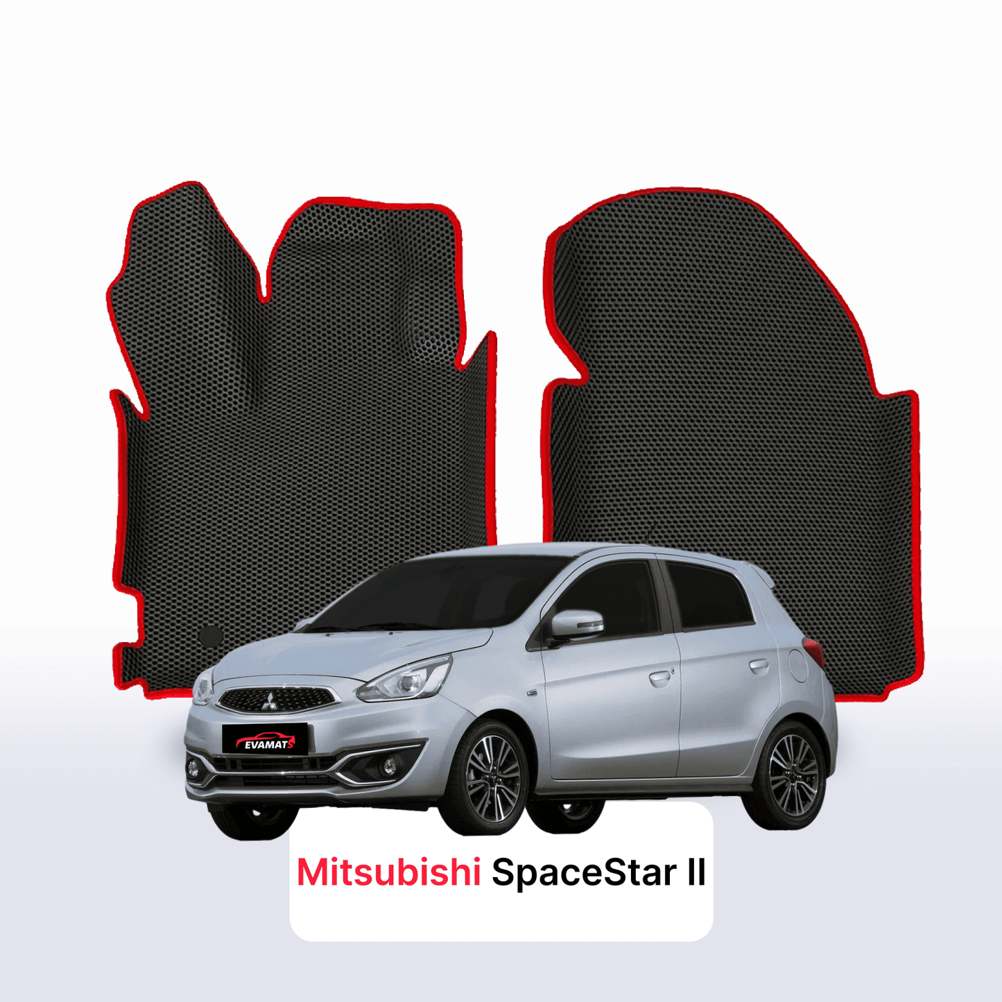 Autokoberce EVAMATS pro Mitsubishi Space Star 2 gen 2012-2025 rok HATCHBACK 5dv.