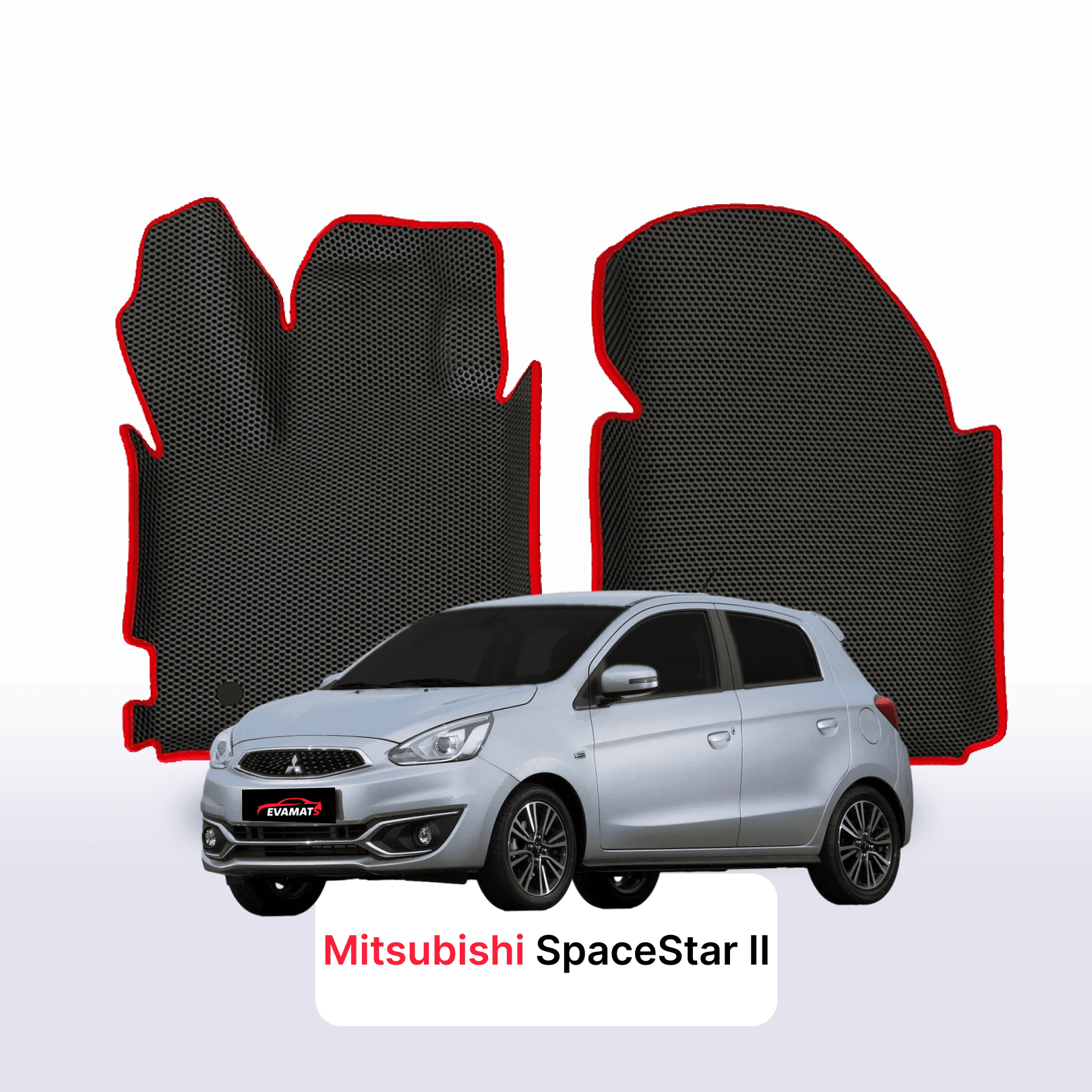 Autokoberce EVA pro Mitsubishi Space Star 2 gen 2012-2023 r. HATCHBACK 5 dveří