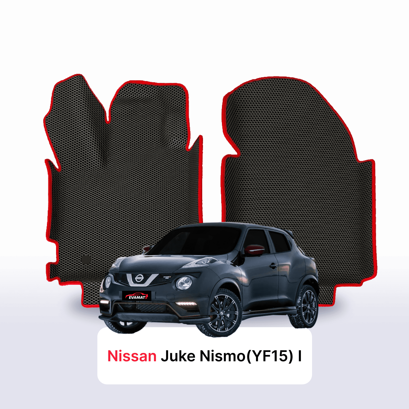 Autokoberce EVA pro Nissan Juke Nismo(YF15) I gen 2013-2019 r. SUV