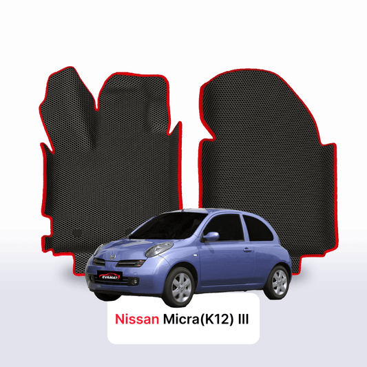 Autokoberce EVAMATS pro Nissan Micra(K12) III gen 2002-2010 rok HATCHBACK 3dv.