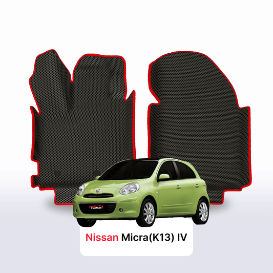 Autokoberce EVAMATS pro Nissan Micra(K13) IV gen 2010-2016 rok HATCHBACK 5dv.