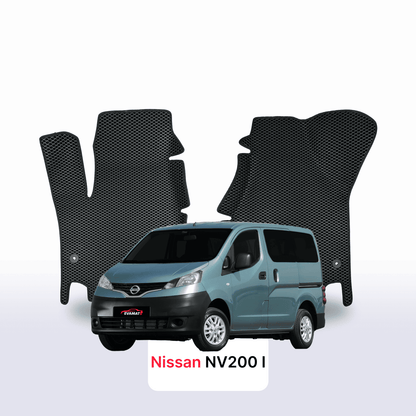 Autokoberce EVAMATS pro Nissan NV200 I gen 2009-2025 rok MINIVAN