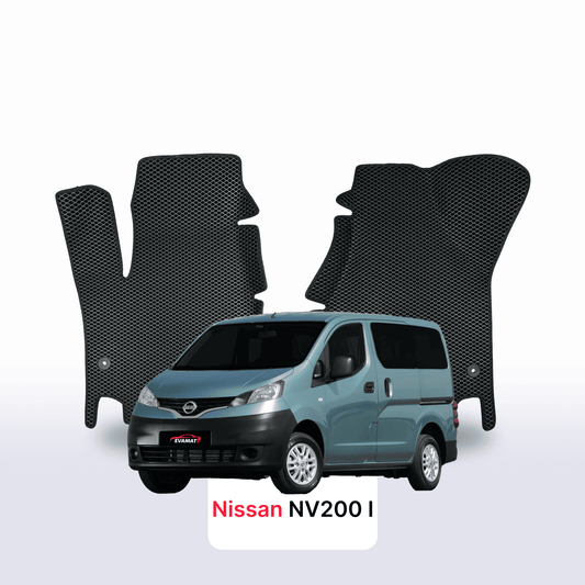 Autokoberce EVAMATS pro Nissan NV200 I gen 2009-2025 rok MINIVAN