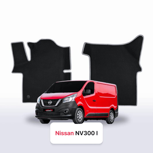 Autokoberce EVAMATS pro Nissan NV300 I gen 2016-2025 rok VAN Autokoberce EVAMATS pro Nissan NV300 I gen 2016-2025 rok VAN