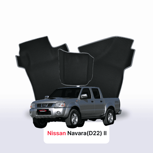 Autokoberce EVAMATS pro Nissan Navara(D22)(Frontier) II gen 1998-2007 rok PICK-UP dvoukabina