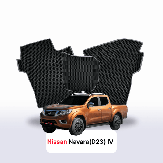 Autokoberce EVA pro Nissan Navara (D23)(Frontier) IV gen 2014-2026 r. PICK-UP dvojkabina