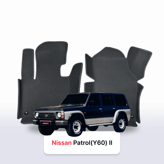Car mats EVAMATS for Nissan Patrol(Y60) II gen 1987-1997 year SUV 5 door