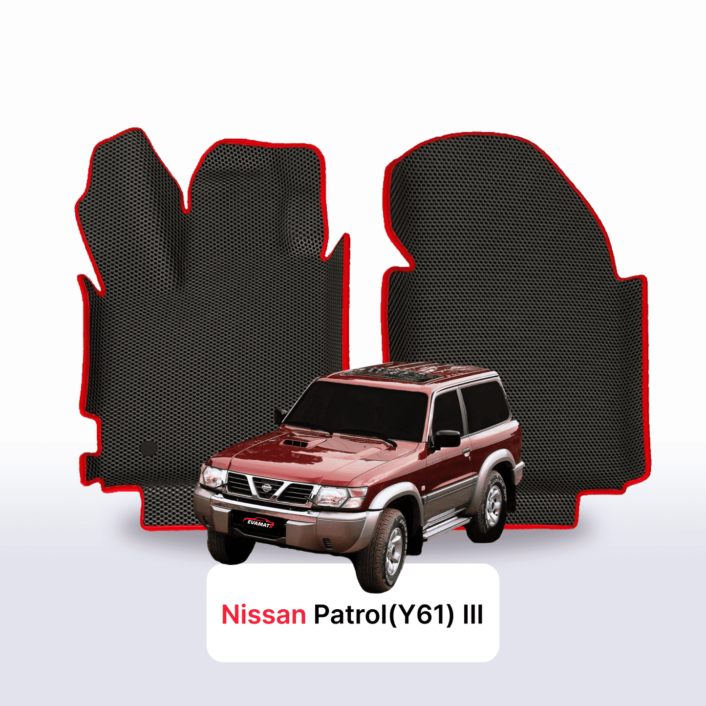 Autokoberce EVAMATS pro Nissan Patrol(Y61) III gen 1997-2014 SUV 3dv.