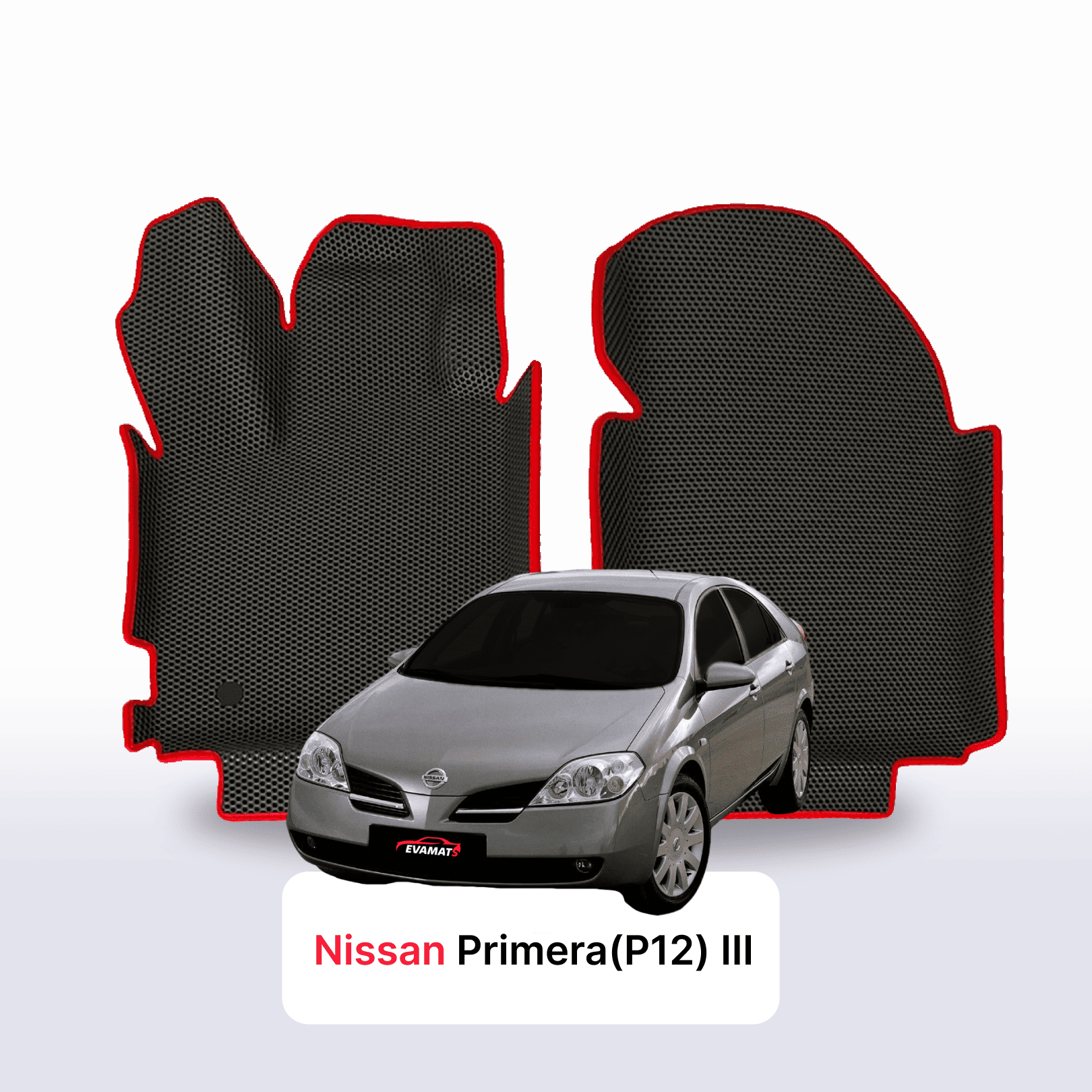 Autokoberce EVA pro Nissan Primera(P12) III gen 2001-2008 r. LIFTBACK