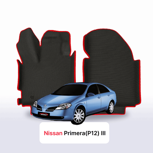 Autokoberce EVAMATS pro Nissan Primera(P12) III gen 2001-2008 rok SEDAN Autokoberce EVAMATS pro Nissan Primera(P12) III gen 2001-2008 rok SEDAN