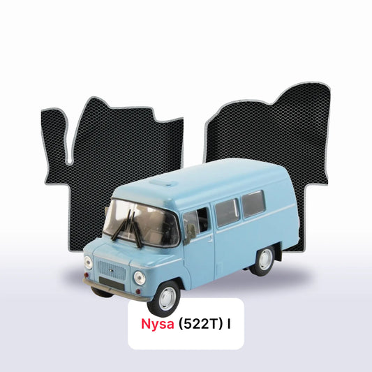 Autokoberce EVAMATS pro Nysa(522T) 1 gen 1959-1994 rok VAN Autokoberce EVAMATS pro Nysa(522T) 1 gen 1959-1994 rok VAN
