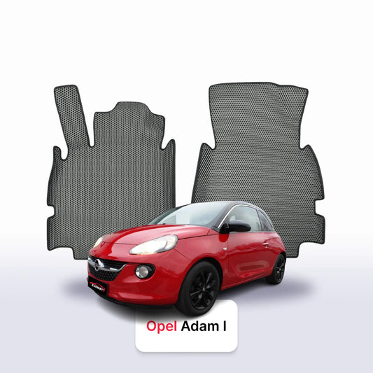 Autokoberce EVAMATS pro Opel Adam 1. generace 2012-2019 hatchback 3 dveře