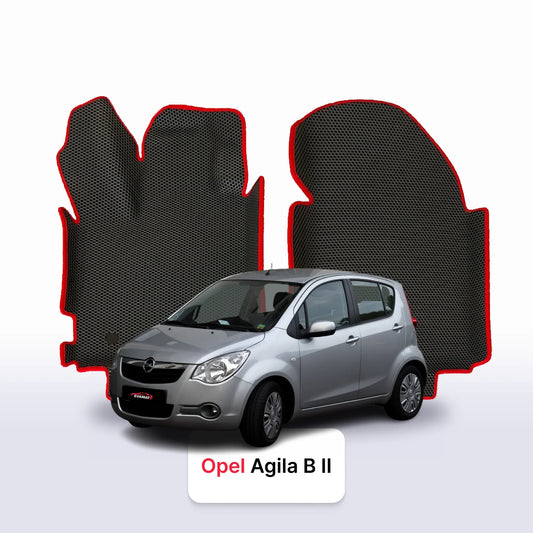 Autokoberce EVA pro Opel Agila B 2 gen 2008-2014 r. HATCHBACK 5 dveří