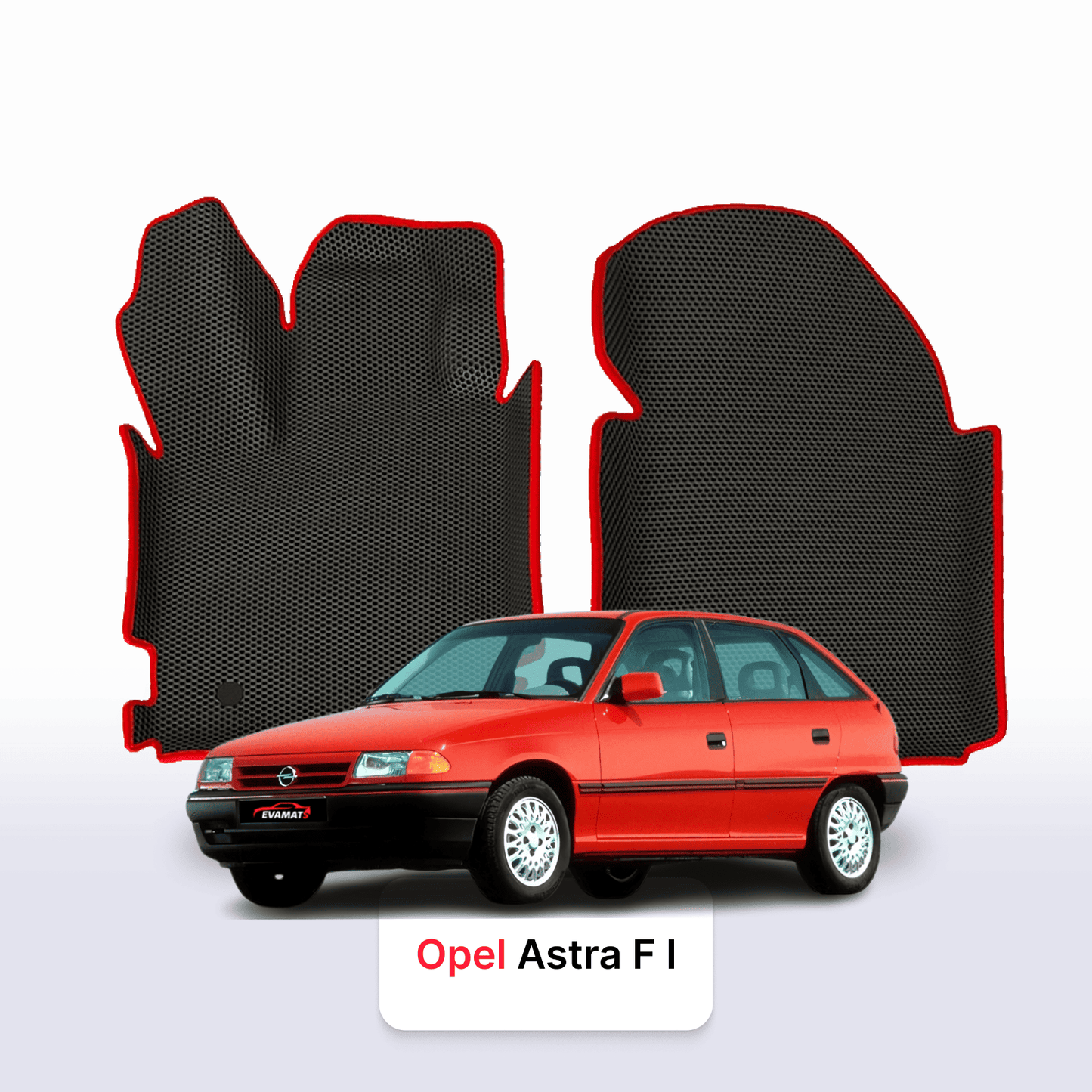 Autokoberce EVAMATS pro Opel Astra F 1 gen 1991-2002 r. HATCHBACK 5 dveří