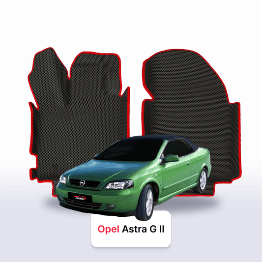 Autokoberce EVAMATS pro Opel Astra G 2 gen 1998-2009 rok výroby CABRIO