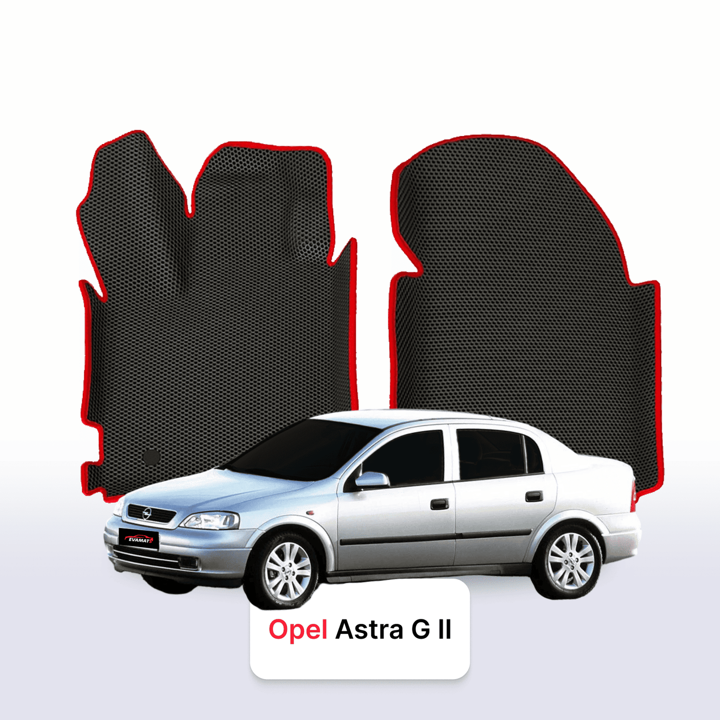 Autokoberce EVAMATS pro Opel Astra G 2 gen 1998-2009 rok výroby SEDAN