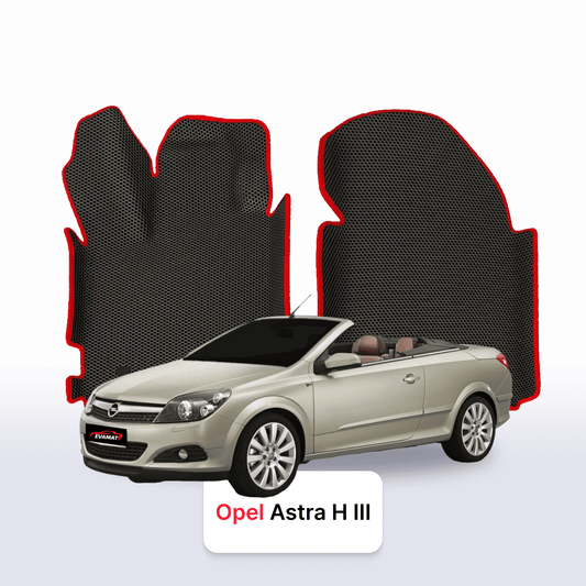 Autokoberce EVAMATS pro Opel Astra H 3 gen 2004-2014 rok CABRIO