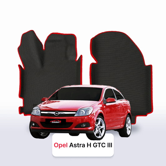 Autokoberce EVAMATS pro Opel Astra H GTC 3 gen 2004-2014 rok HATCHBACK 3dv.