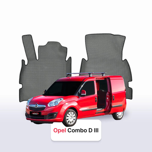 Autokoberce EVAMATS pro Opel Combo D 3 gen 2011-2017 rok výroby VAN LWB