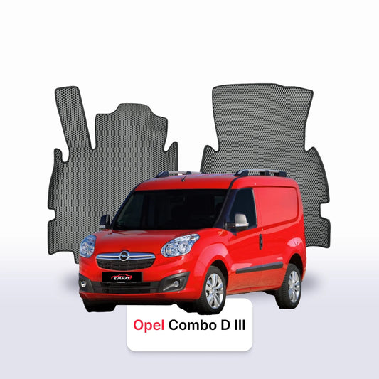 Autokoberce EVAMATS pro Opel Combo D 3 gen 2011-2017 rok výroby VAN SWB