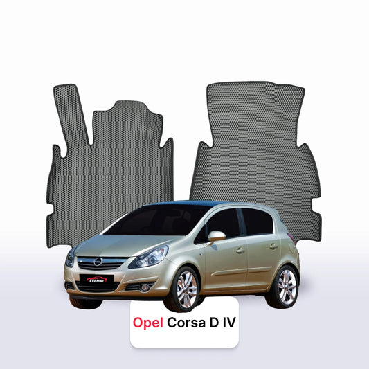 Autokoberce EVAMATS pro Opel Corsa D 4 gen 2006-2014 rok HATCHBACK 5dv.
