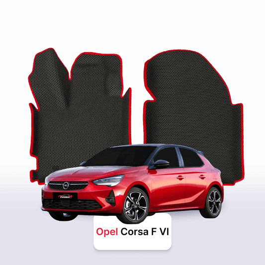 Autokoberce EVAMATS pro Opel Corsa F 6 gen 2019-2025 rok HATCHBACK 5dv.
