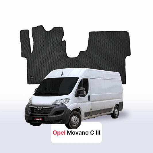 Autokoberce EVAMATS pro Opel Movano C 3 gen 2022-2025 rok BUS