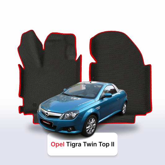 Autokoberce EVAMATS pro Opel Tigra Twin Top 2 gen 2004-2009 rok COUPE