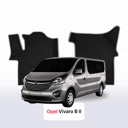 Autokoberce EVAMATS pro Opel Vivaro B 2 gen 2014-2019 rok MINIVAN LONG