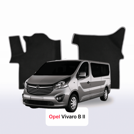 Autokoberce EVAMATS pro Opel Vivaro B 2 gen 2014-2019 rok MINIVAN LONG
