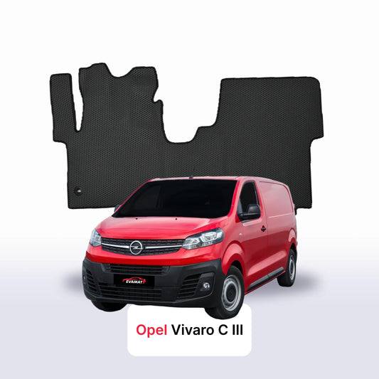 Autokoberce EVAMATS pro Opel Vivaro C 3 gen 2019-2028 r. DODÁVKA
