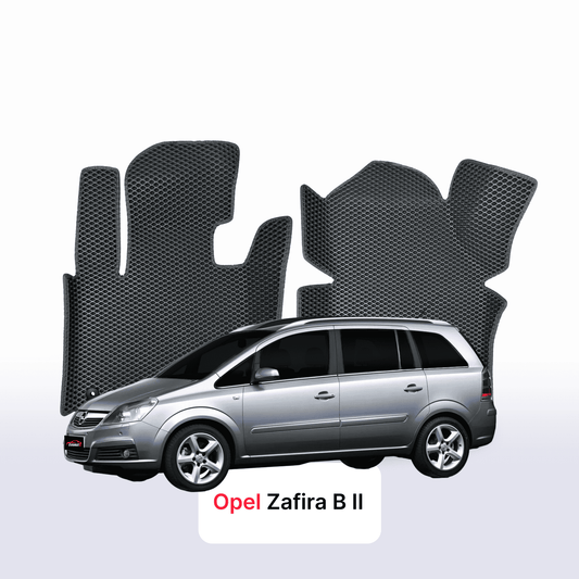 Autokoberce EVAMATS pro Opel Zafira B 2 gen 2005-2014 rok MINIVAN