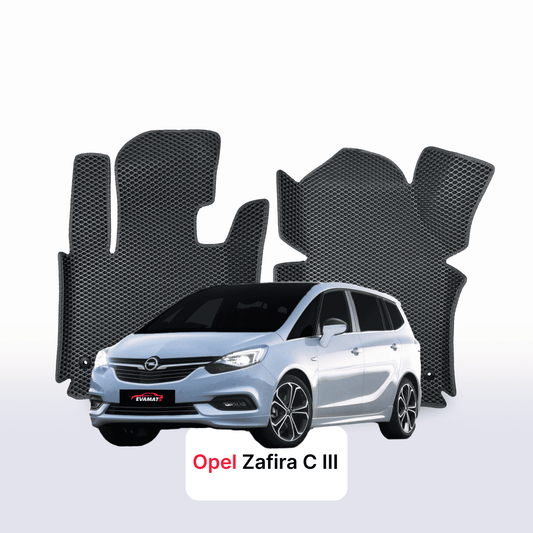 Autokoberce EVAMATS pro Opel Zafira C 3 gen 2011-2019 rok MINIVAN